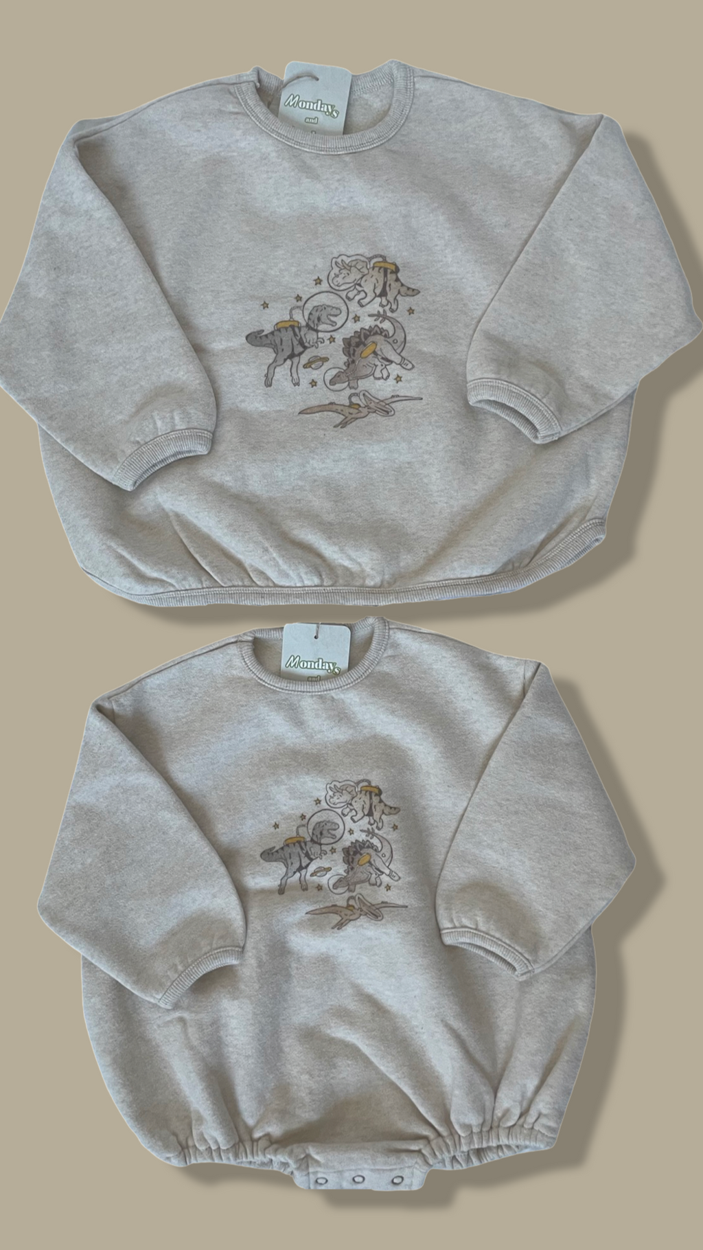 Dinos in Space Sweatshirt