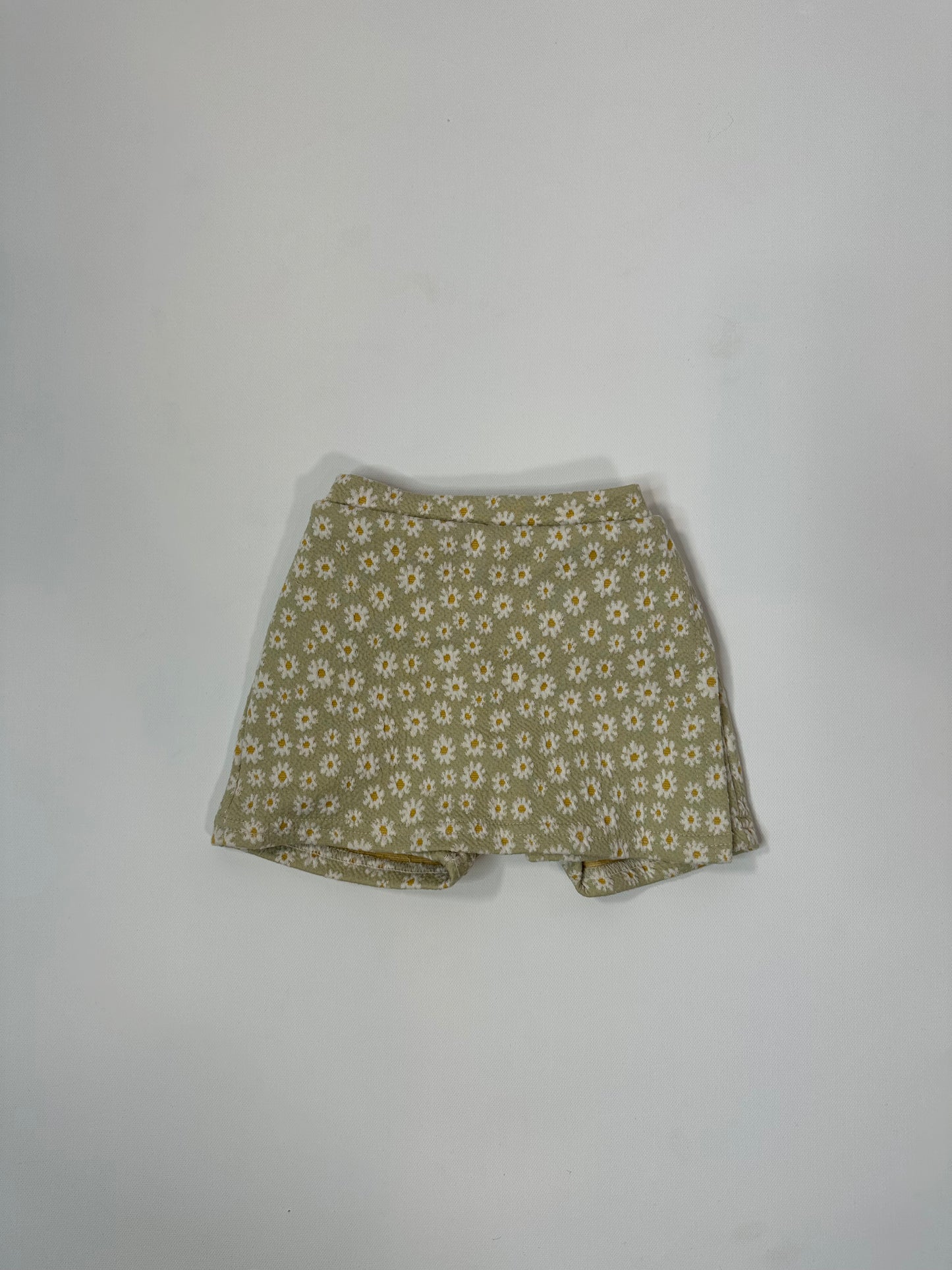 Daisy Floral Toddler Skort