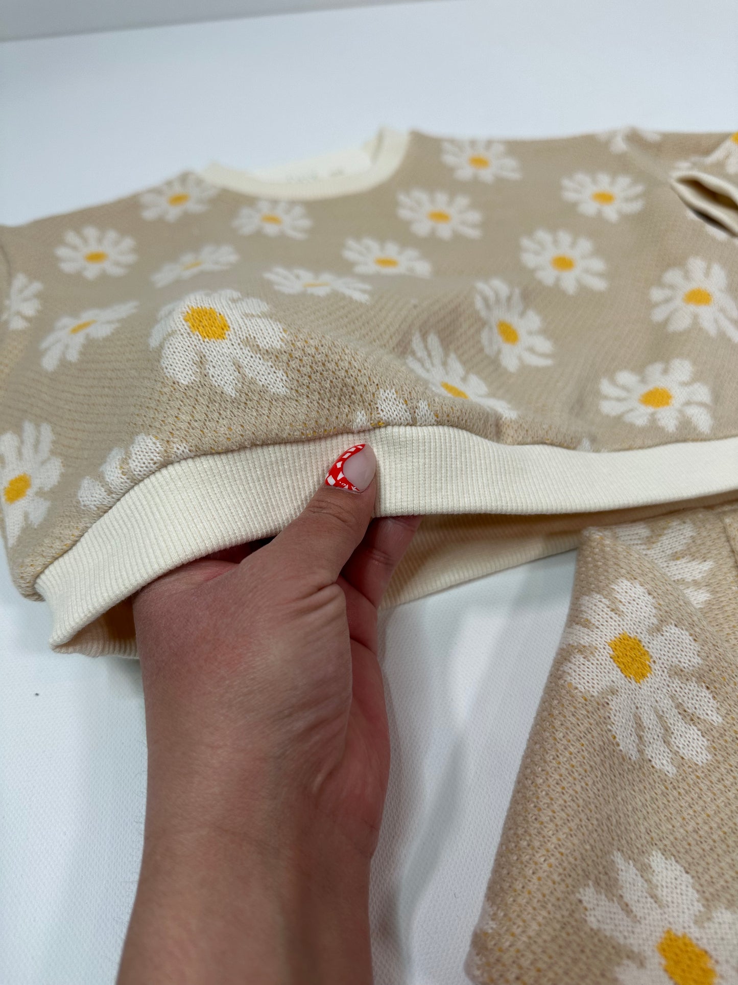 Daisy Knit TODDLER Sweatshirt