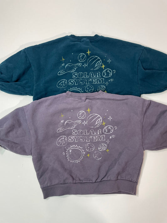 Solar System Vintage Wash Sweatshirt