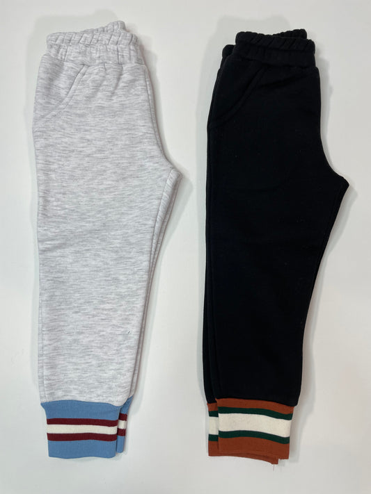 Striped Ankle Cuff Joggers