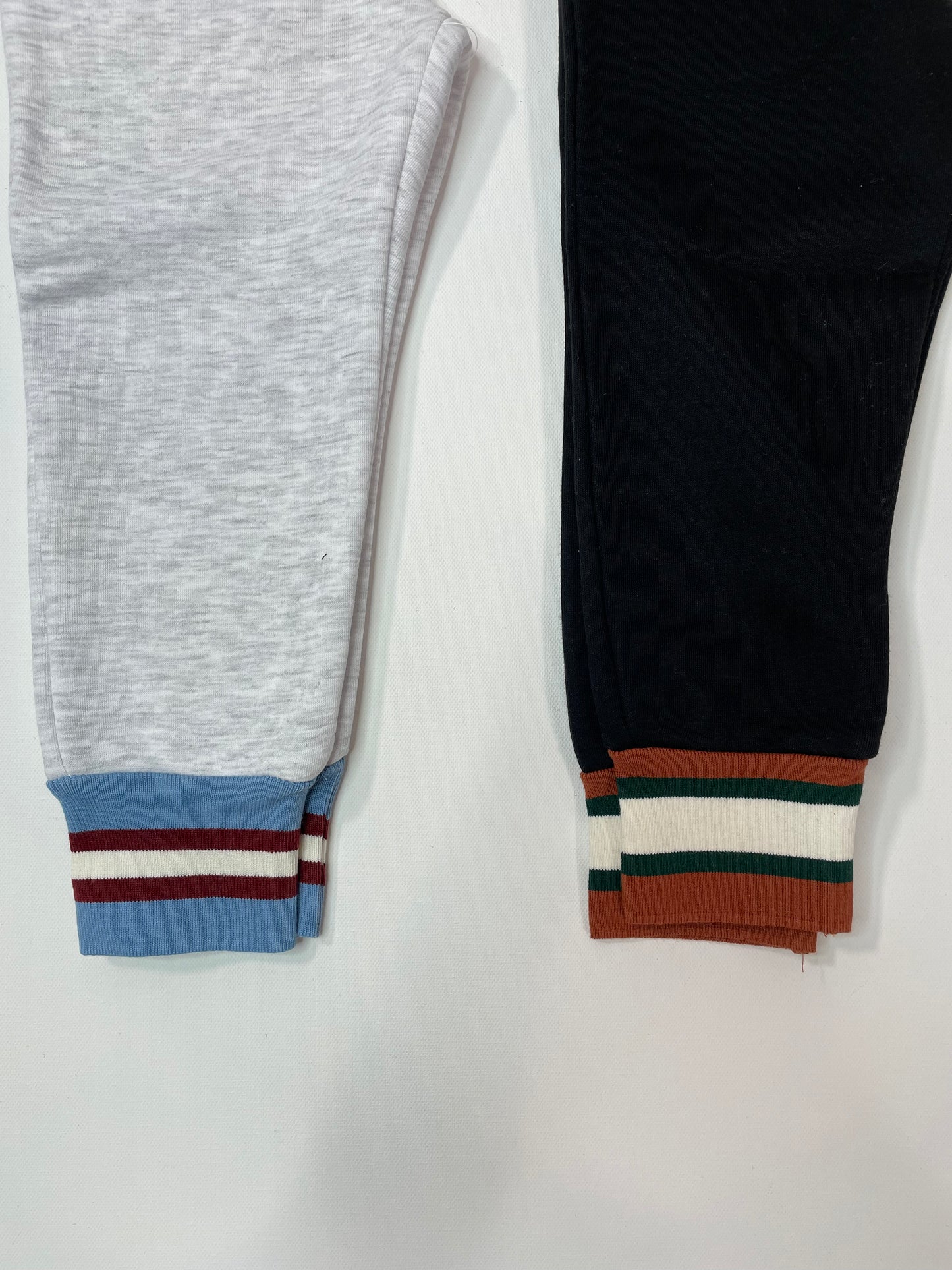 Striped Ankle Cuff Joggers