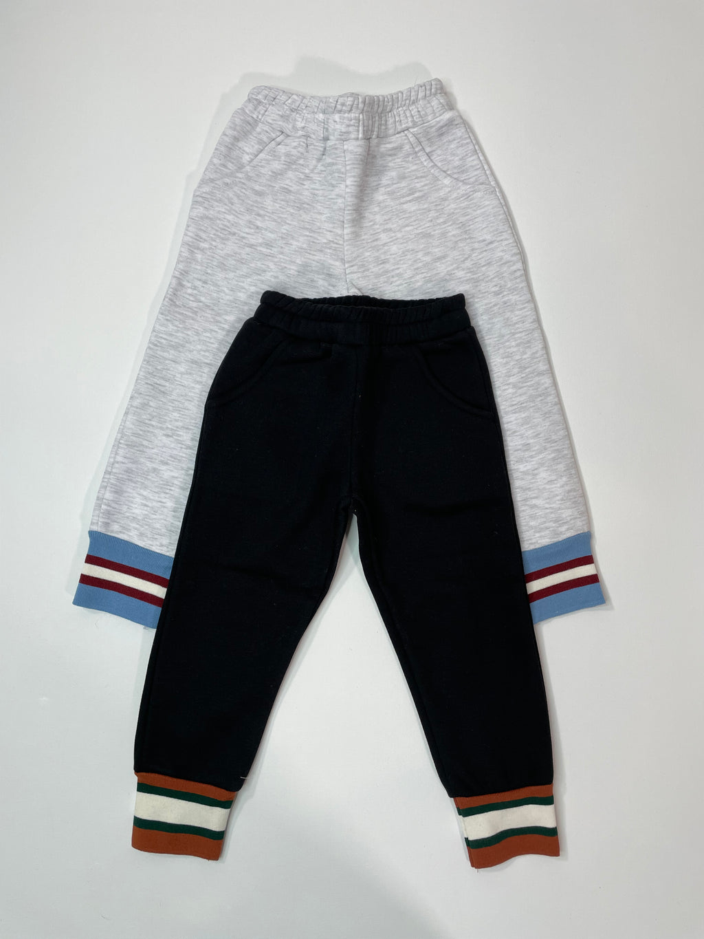 Striped Ankle Cuff Joggers