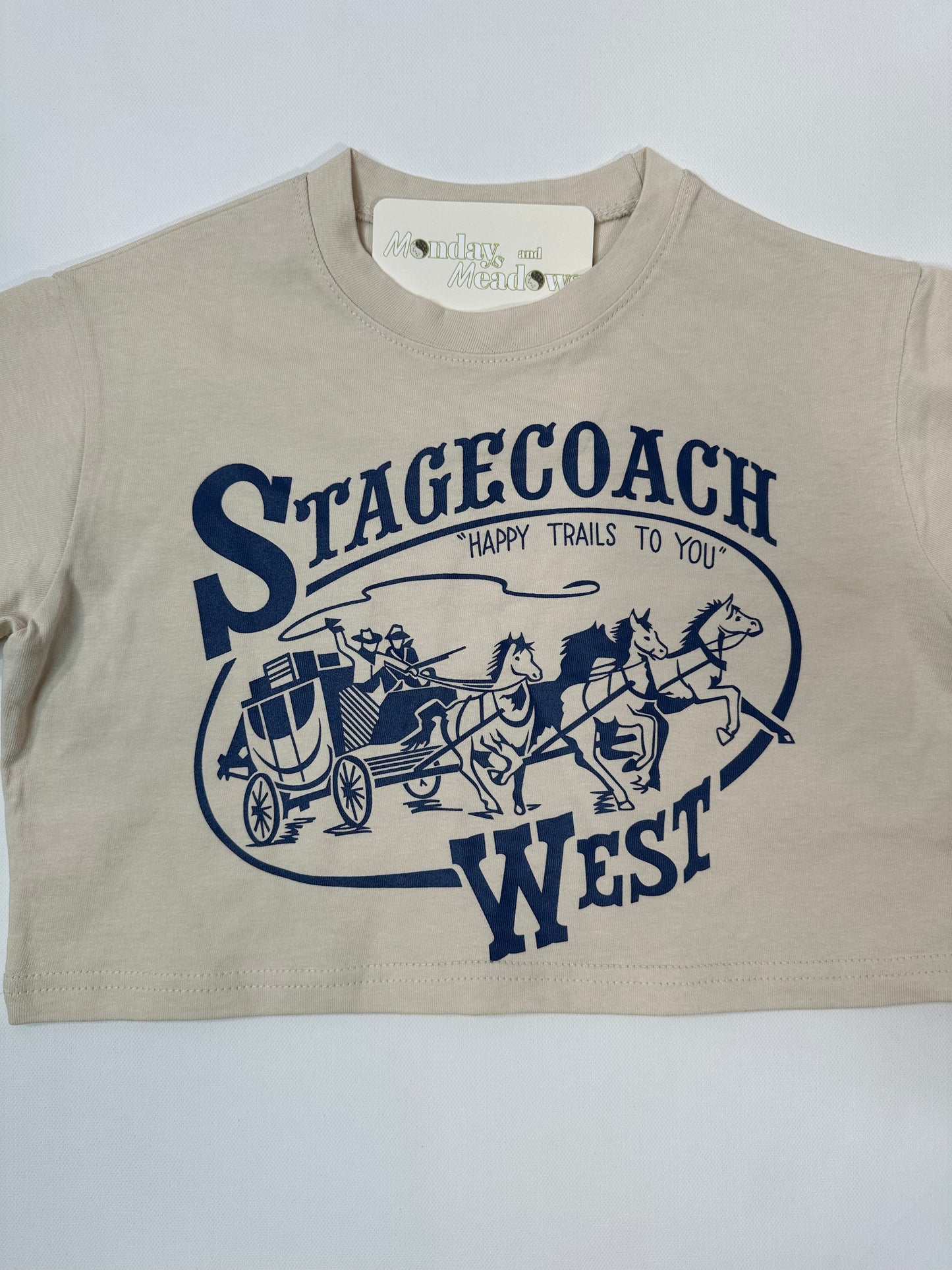 Stagecoach Boxy Crop Tee