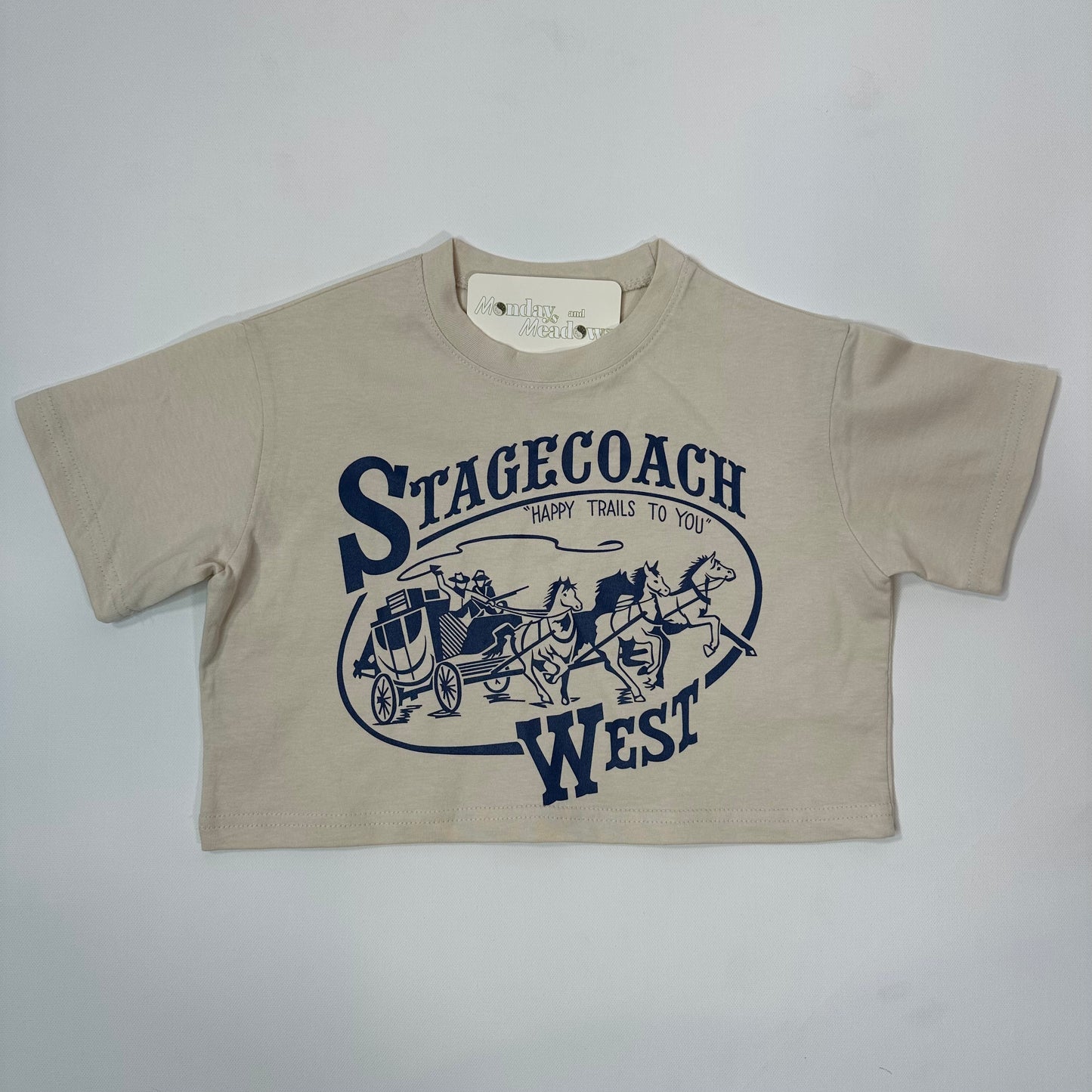 Stagecoach Boxy Crop Tee