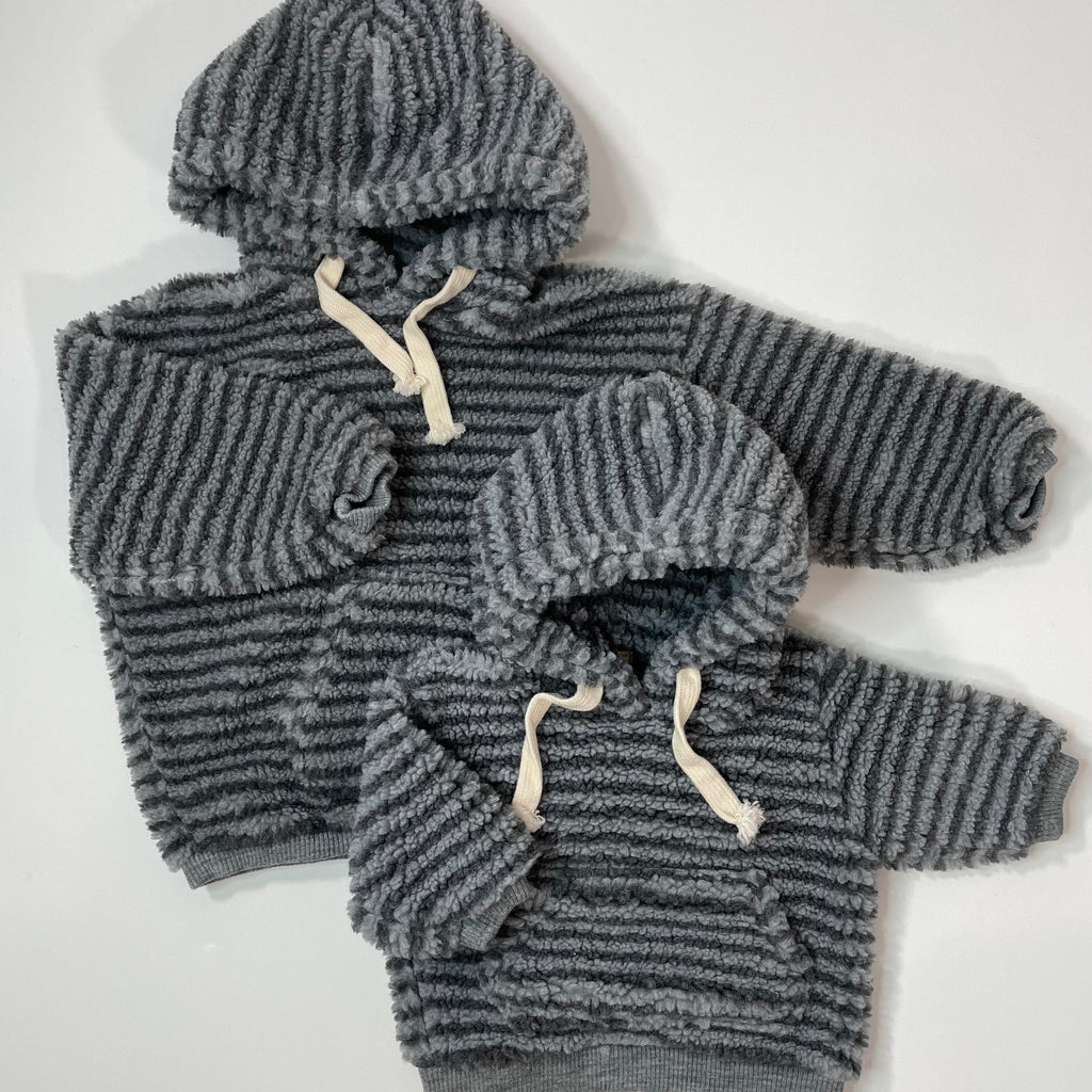 Striped Pullover Hoodie