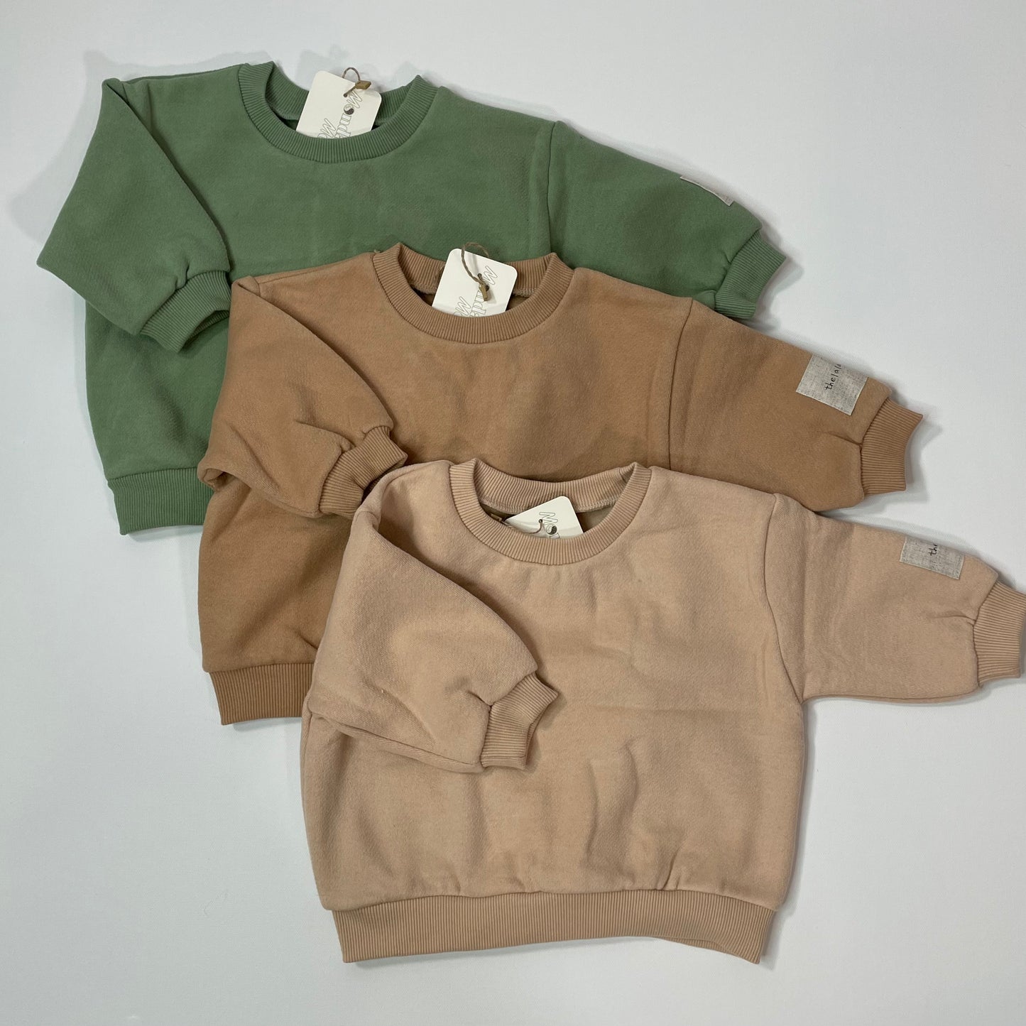 Basic Neutral Sweatshirt Crewneck