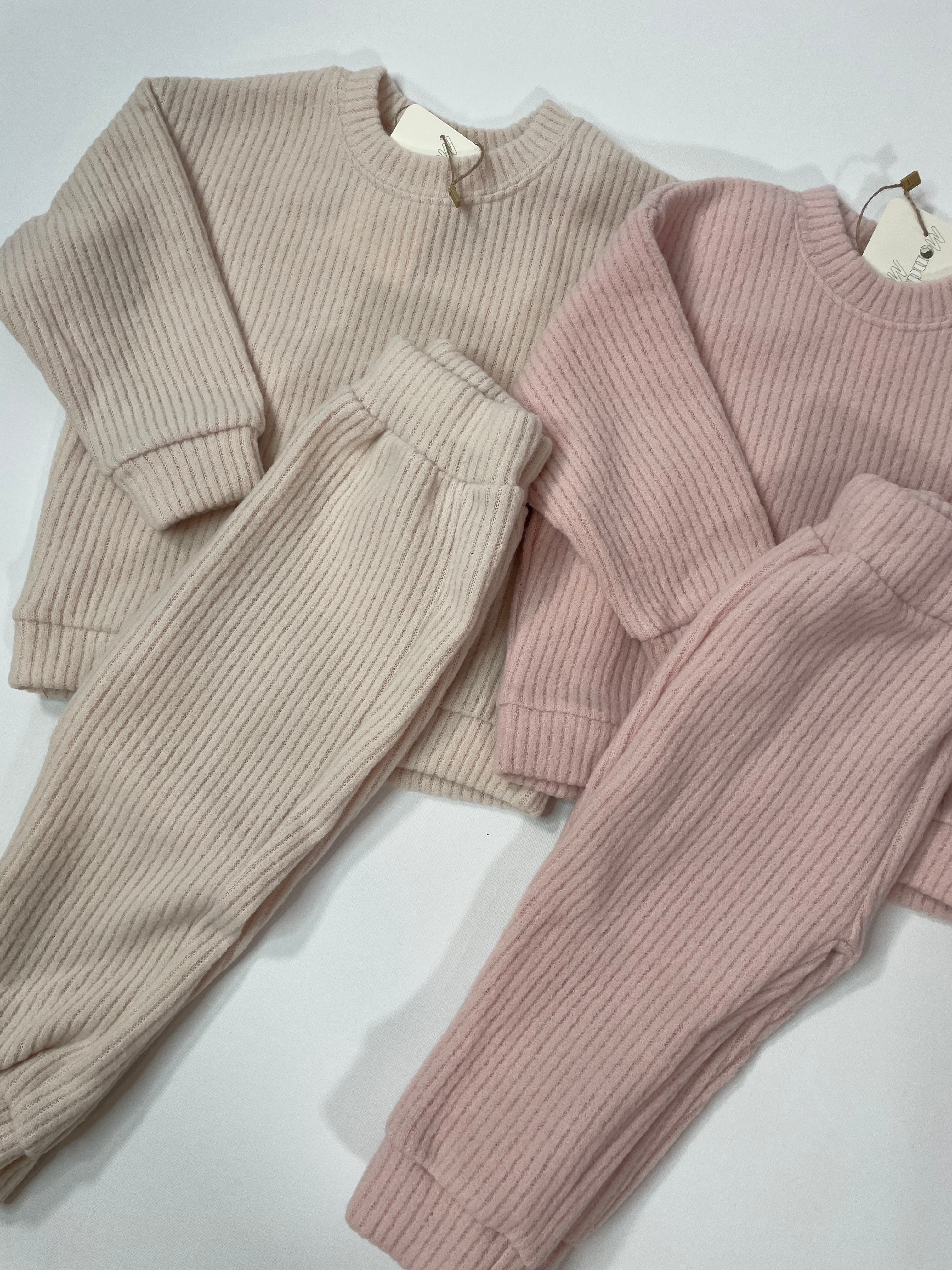 Everyday Ribbed Fleece Set