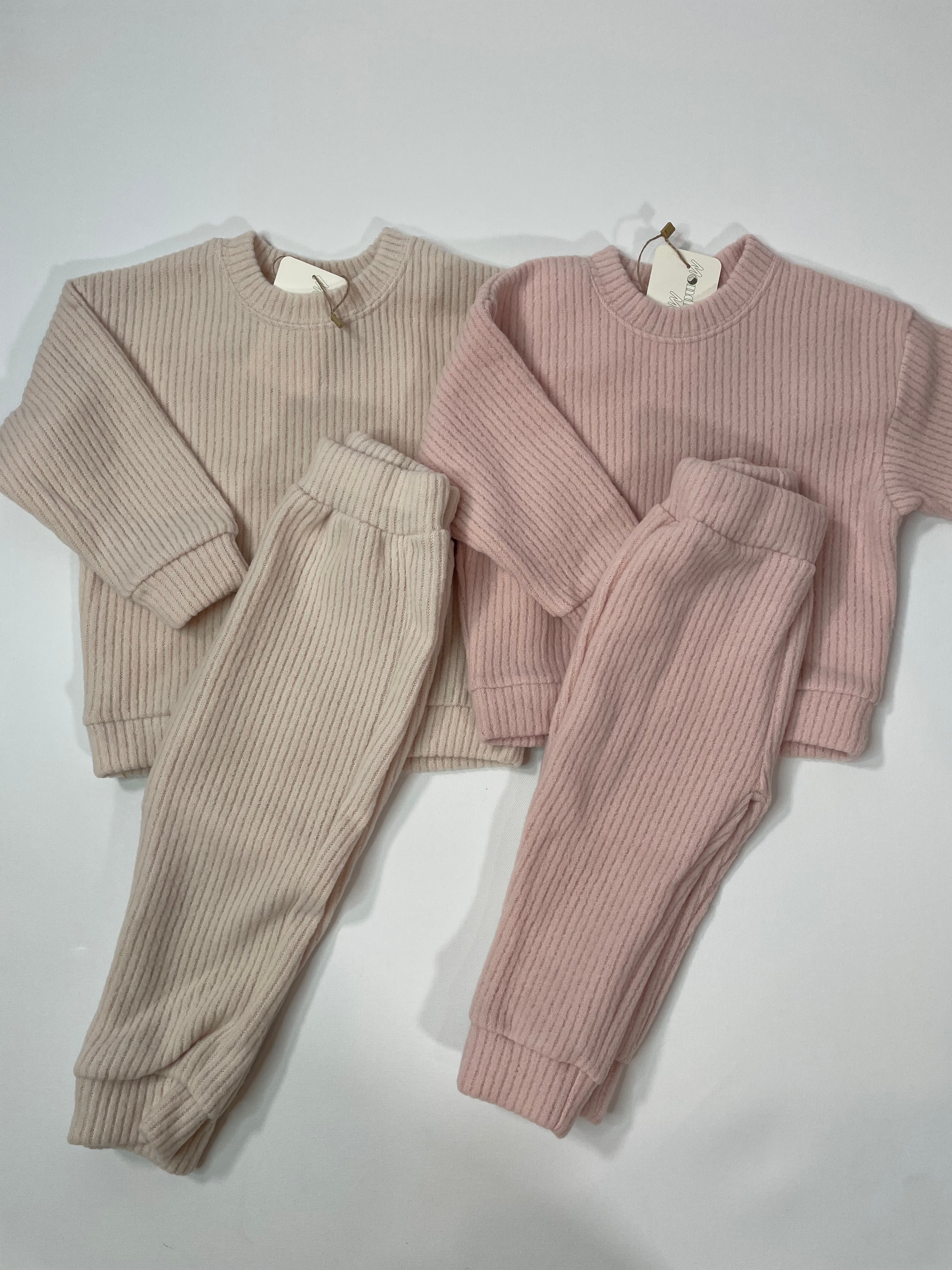 Everyday Ribbed Fleece Set