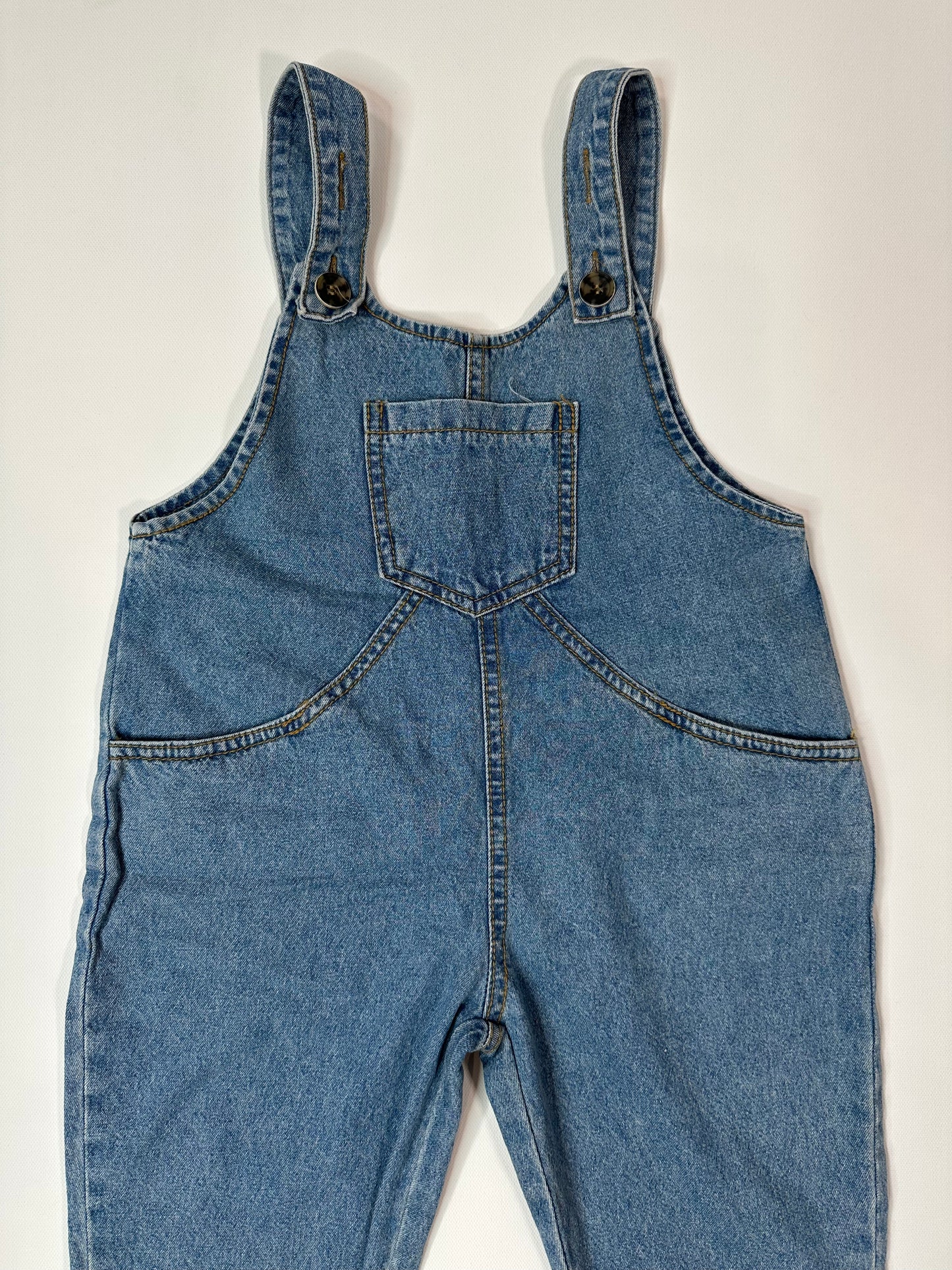 90s Style Unisex Denim Overalls