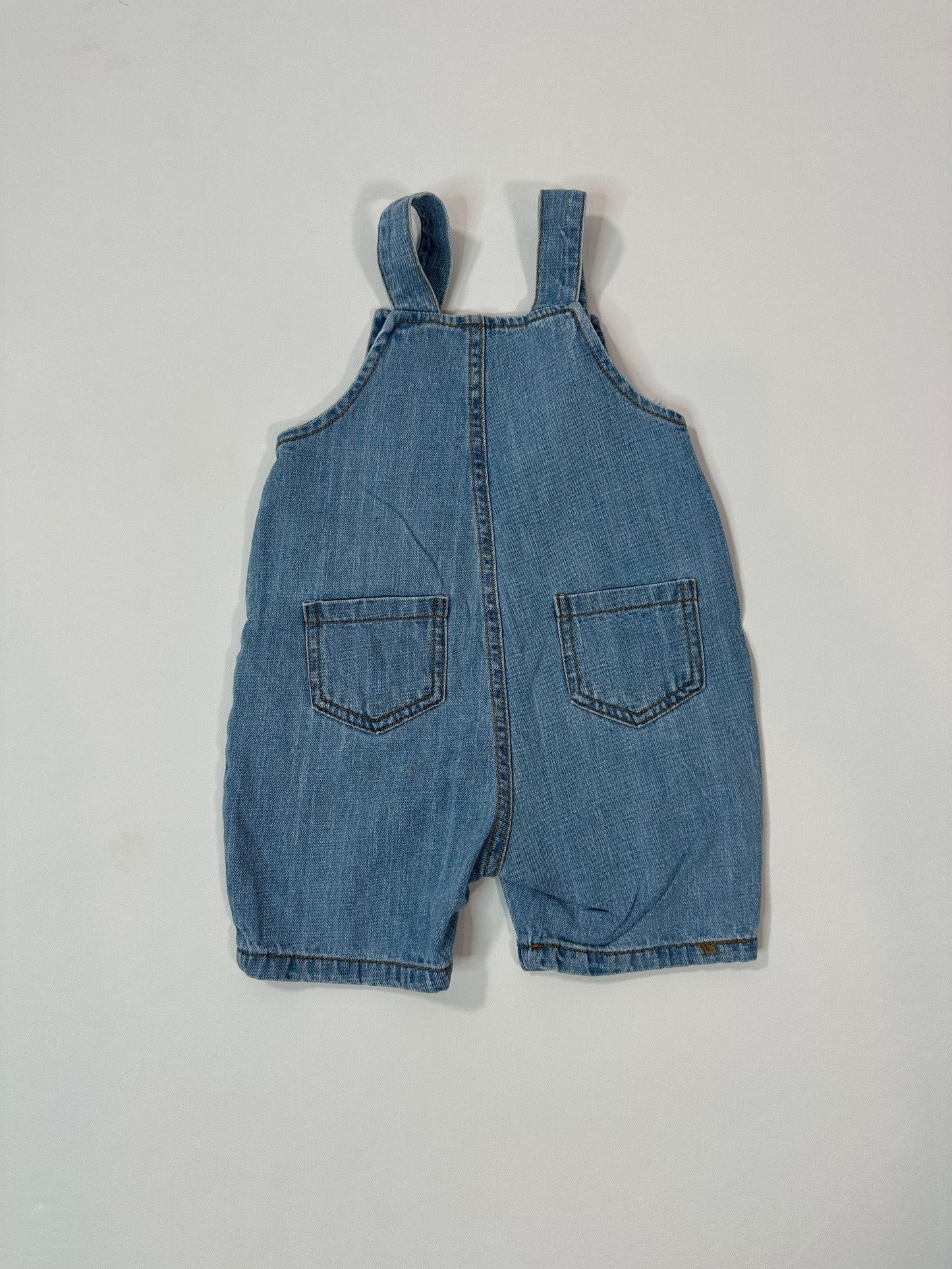 Denim Short Overalls