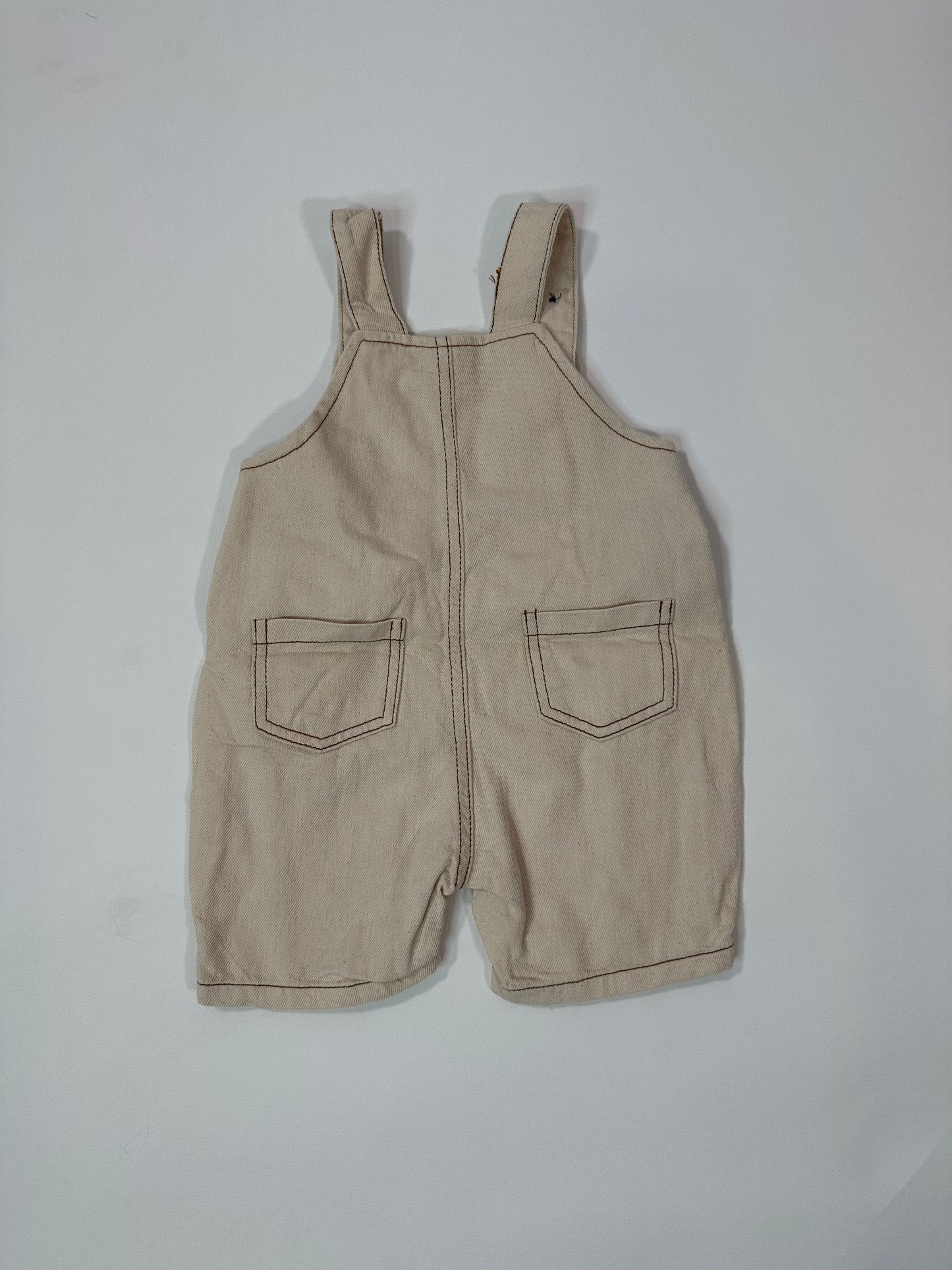 Denim Short Overalls