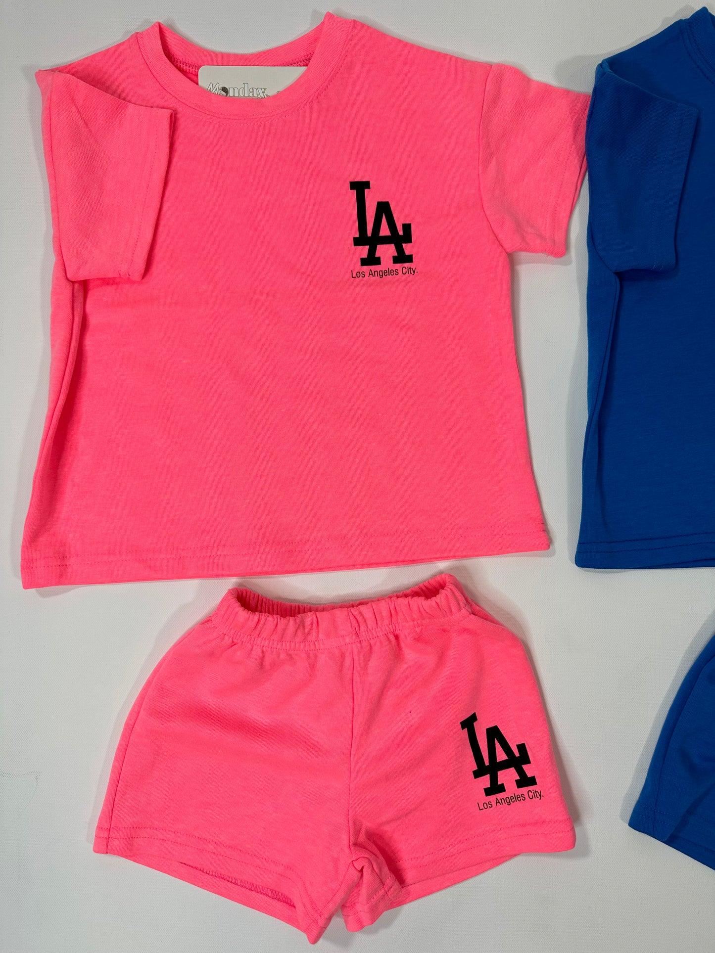 LA Los Angeles Tee and Shorts Set