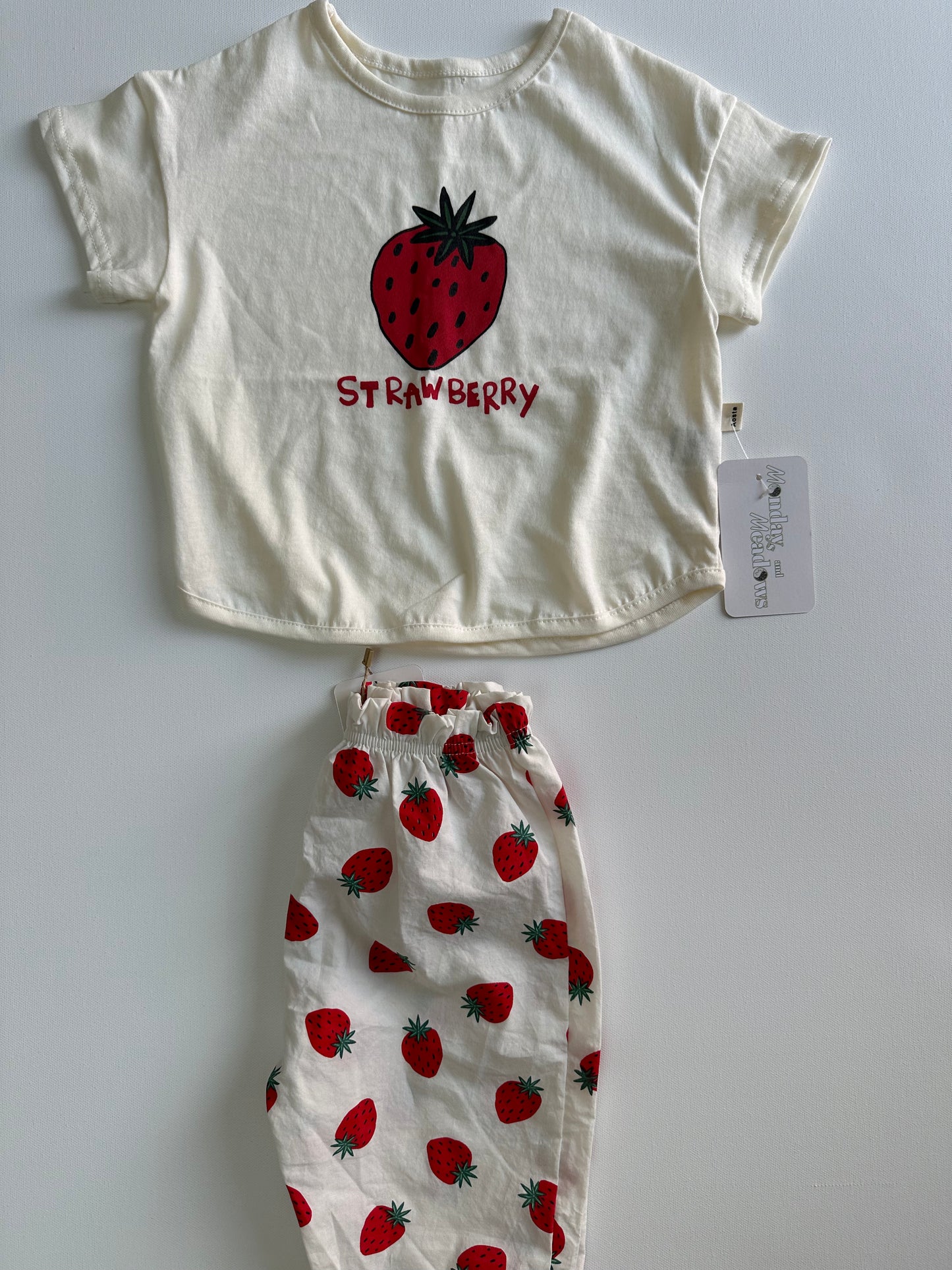 Strawberry Tshirt *fits small