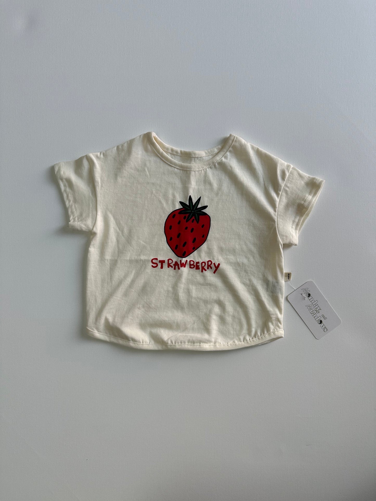 Strawberry Tshirt *fits small