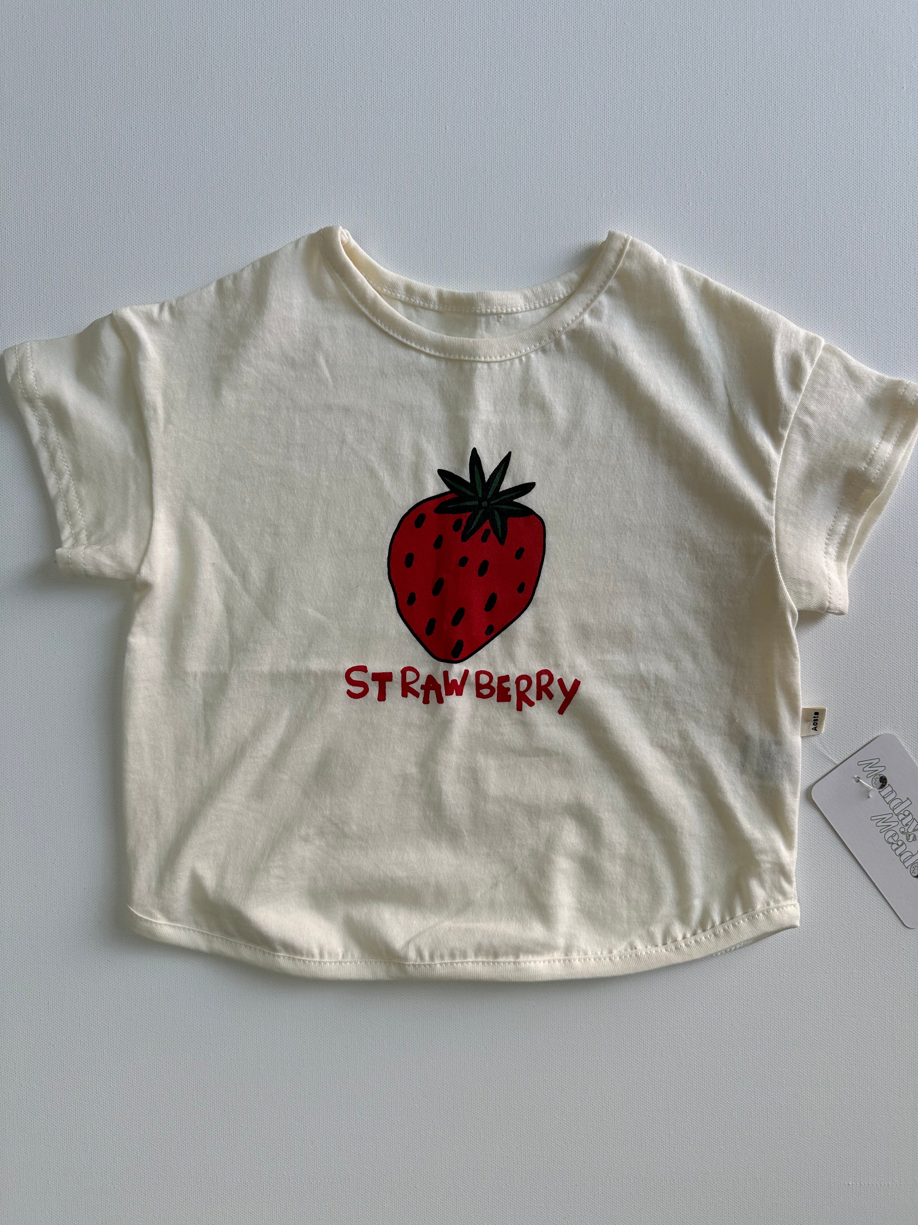 Strawberry Tshirt *fits small