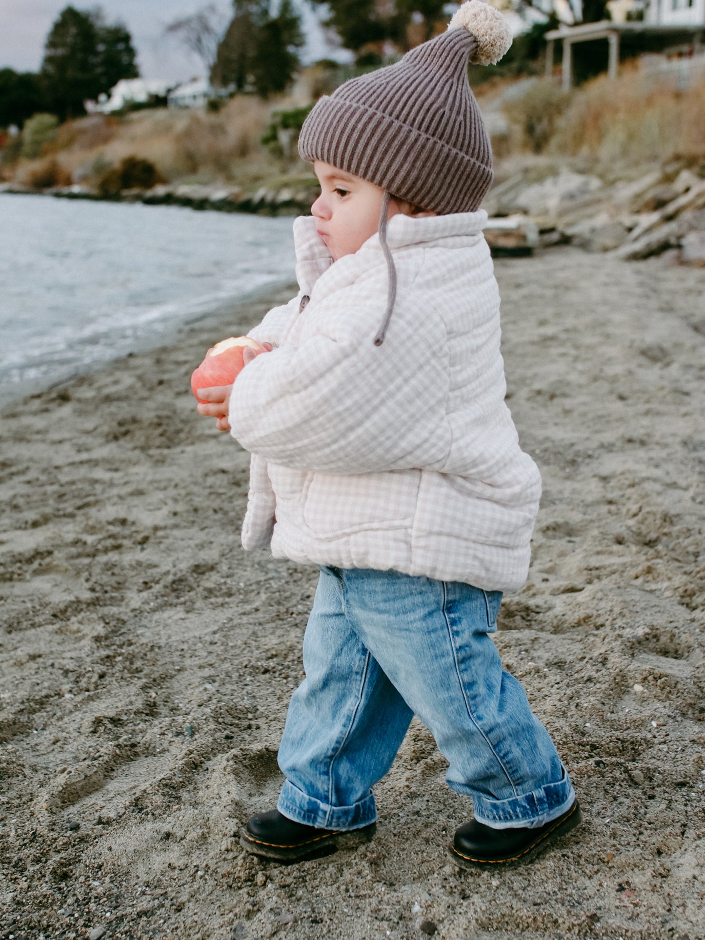 Knit Pom Beanie