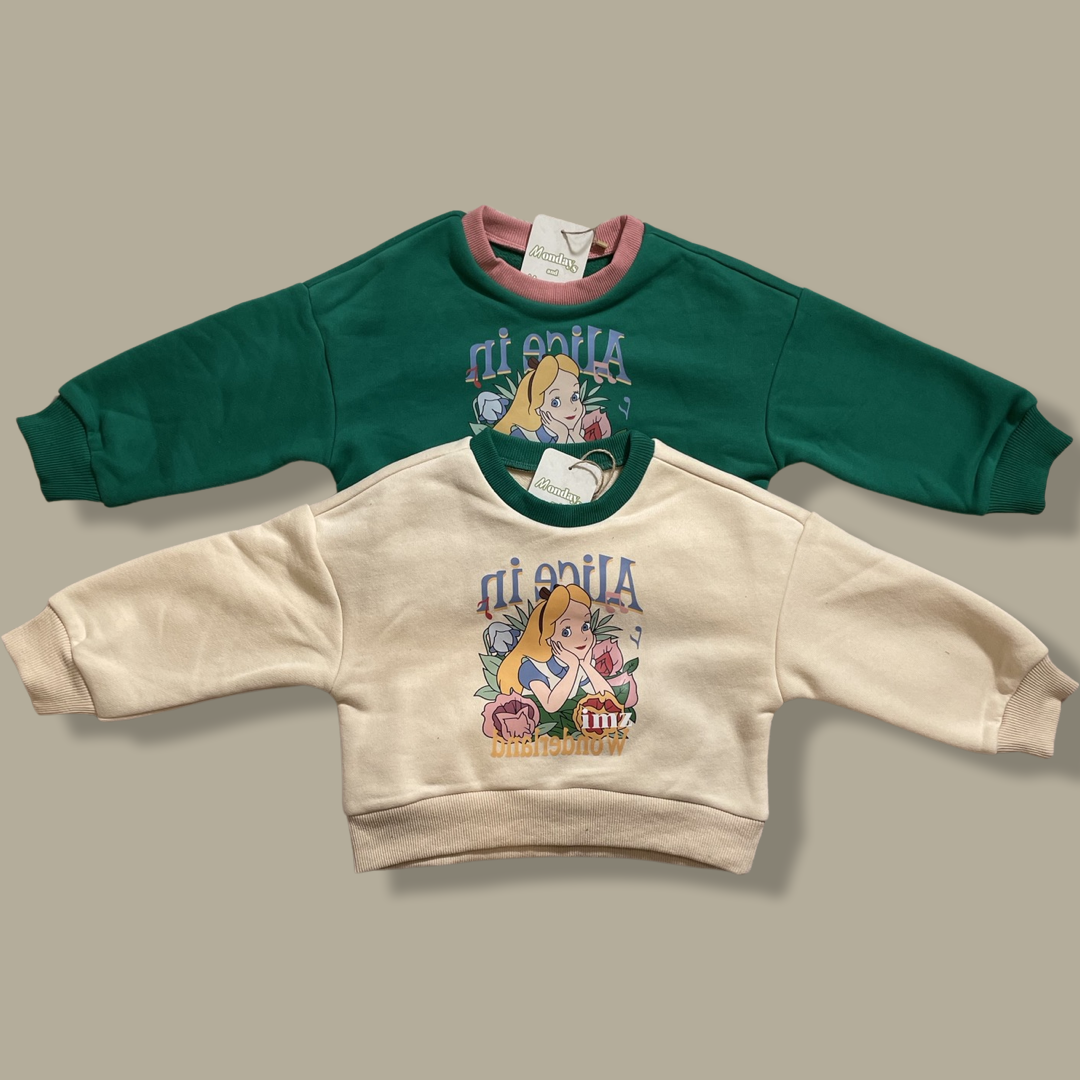 Alice Backwards Sweatshirt