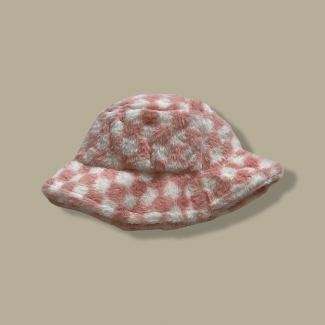 Checkered Bucket Hat