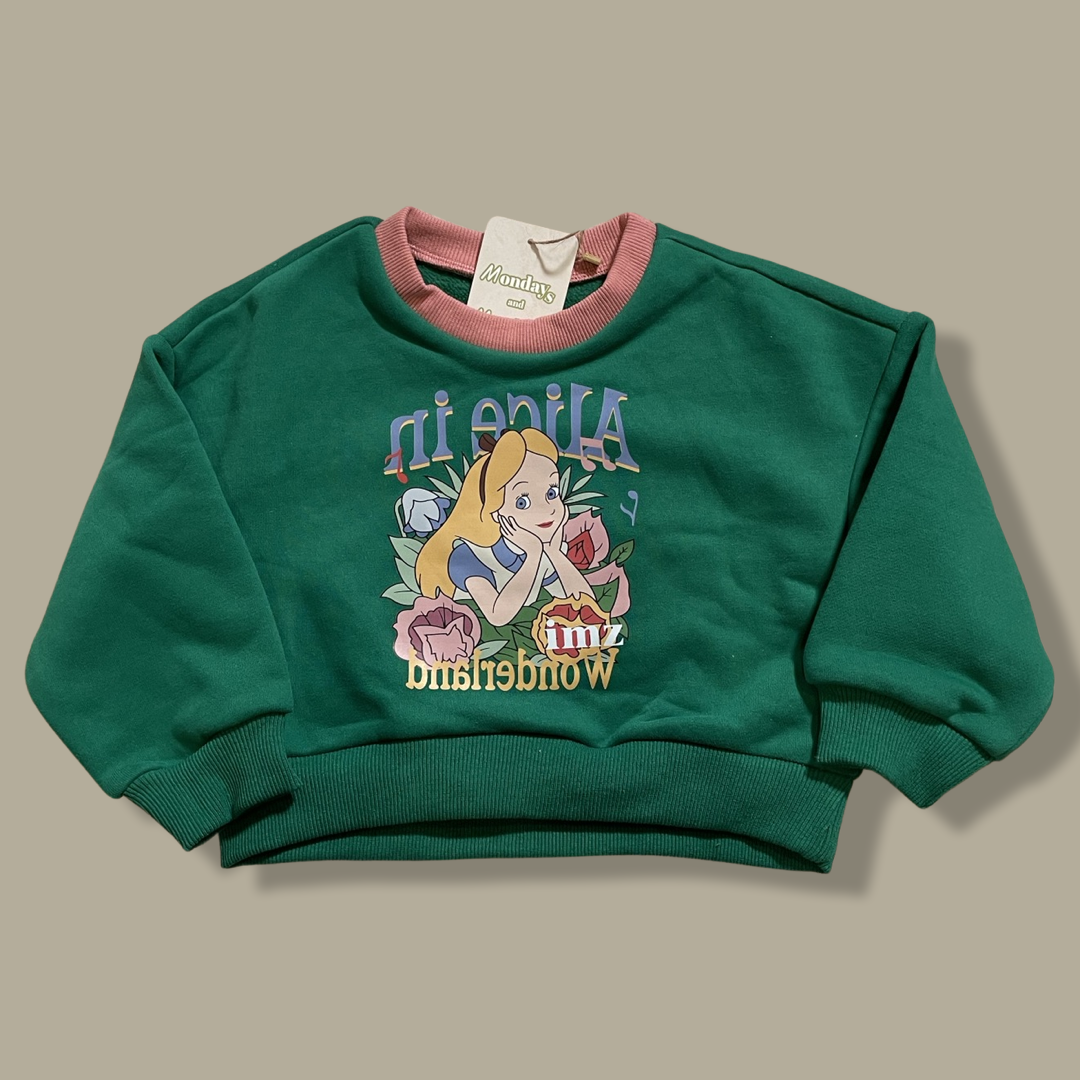 Alice Backwards Sweatshirt